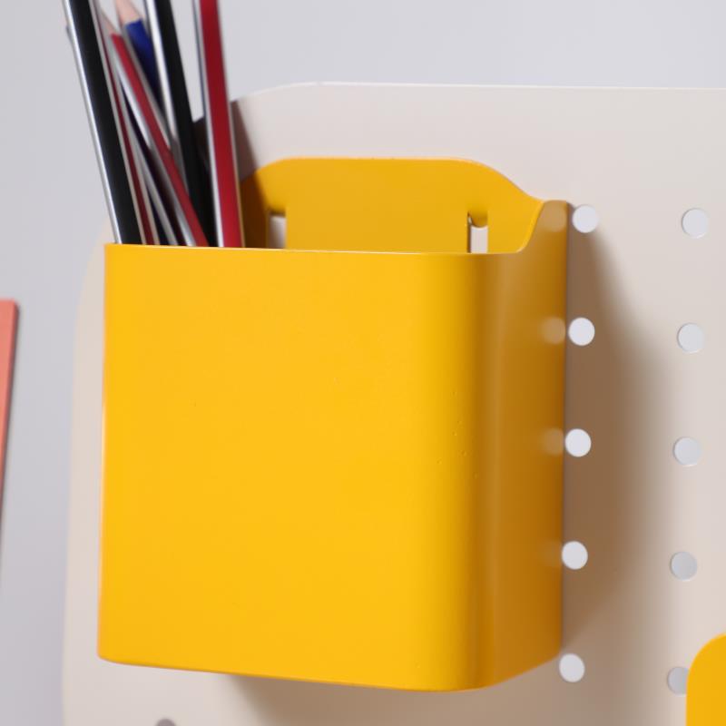 洞洞板配件挂钩托盘圆孔置物架桌面收纳固定连接器挂件挂板装饰包