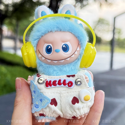 labubu4代mini4.0拉布布衣服