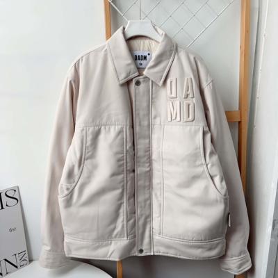 秋冬上新！品牌男装羽绒服秋冬翻领时尚休闲夹克轻薄保暖羽绒服