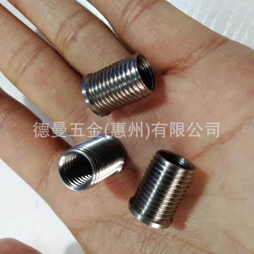 不锈钢花塞实体丝套609车摩托火花塞缸体螺纹滑汽丝修复套m5-车m1