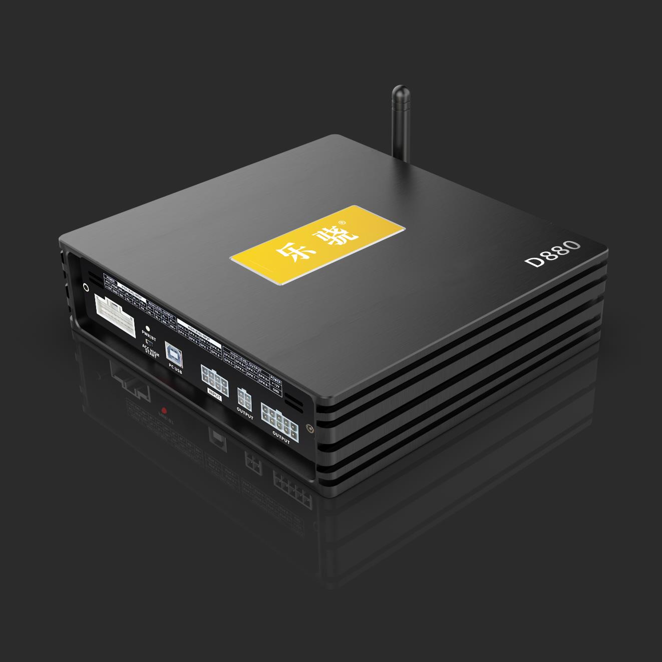 汽车音响dsp音频处理器10路功放车载AB类大功率全景声无损安装