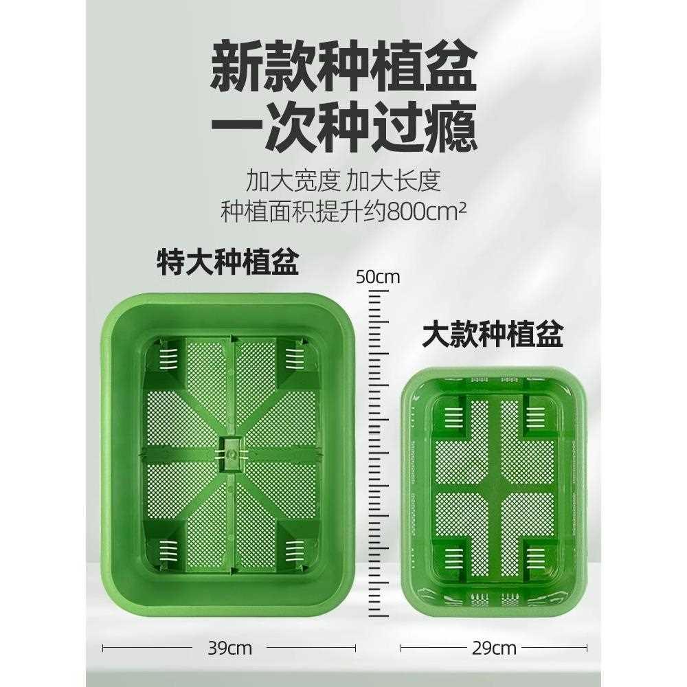 阳台种菜盆专用箱家用大号蔬菜种植箱塑料长方形庭院户外种花花盆