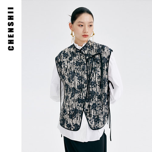 CHENSHII新中式披肩马甲