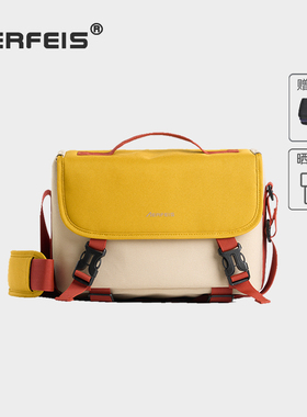 阿尔飞斯轻量单肩斜挎相机收纳包便携手提内胆包防震镜头保护包女适用拍立得佳能富士数码相机袋微单反摄影包
