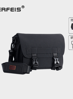 阿尔飞斯轻量级便携摄影包大容量单肩斜挎手提微单数码相机包适用富士佳能索尼保护包防震户外单反镜头收纳包