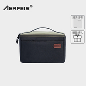 阿尔飞斯相机内胆包便携可拆卸翻盖爆改专用微单收纳包加厚防震手提镜头保护包数码 相机袋适用佳能富士摄影包