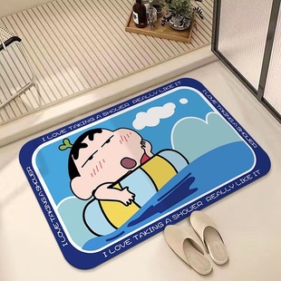 硅藻泥地垫浴室吸水腳踏墊家用耐脏易打理卫生间脚垫一件家用脚垫
