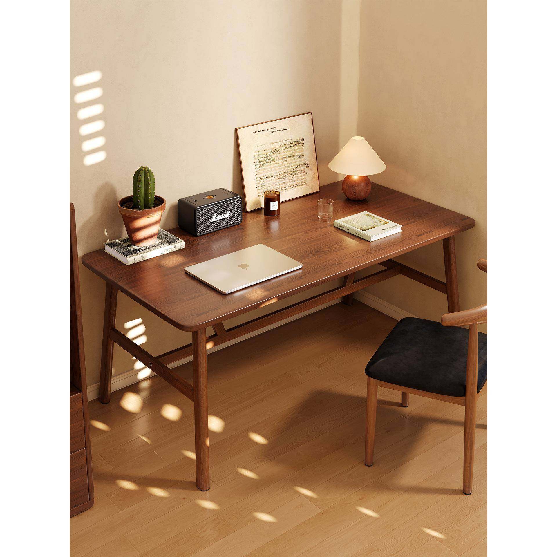 电脑桌卧室家用书桌办公桌子现代简约工作台长方形简易出租屋桌椅