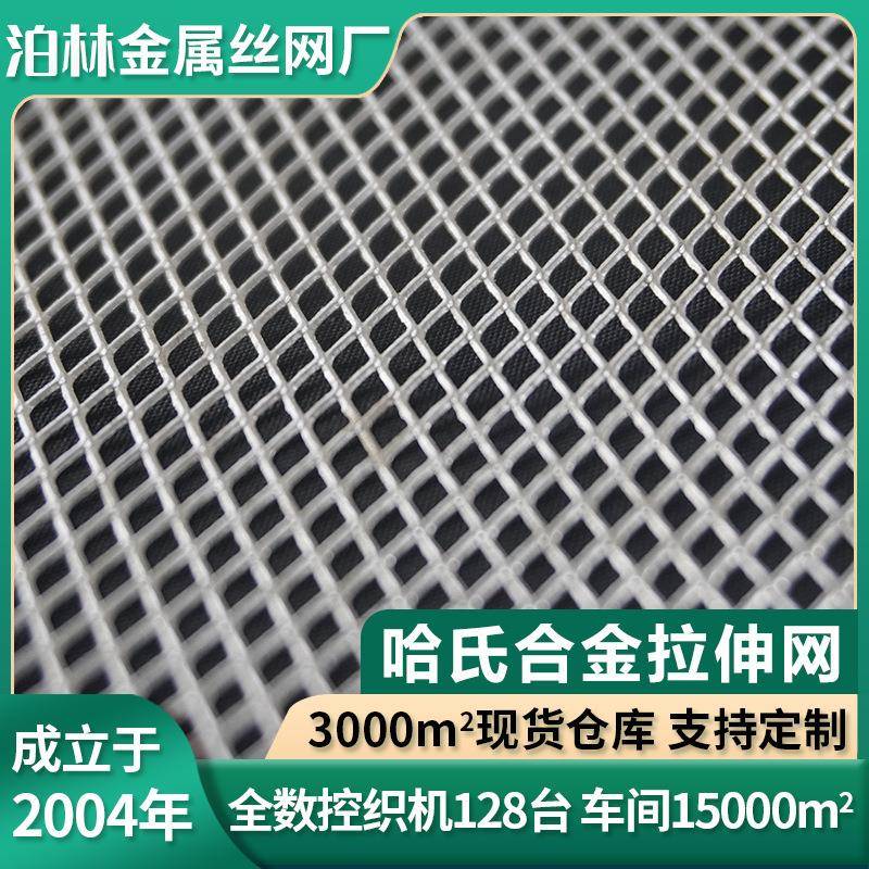 哈氏合金网拉伸网过滤网编织耐高温网片筛网金属网平纹密目席型网