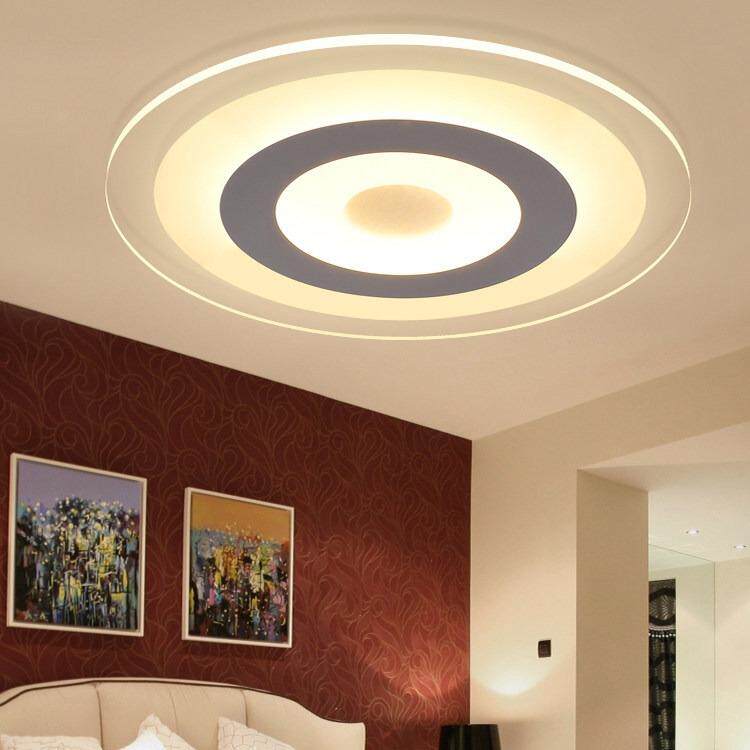 0圆形无极调光吸顶灯客厅led灯具智能卧室超亮灯饰照明支持小爱
