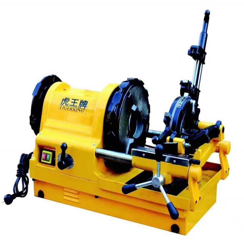 2-6寸电动套丝切管机台式套丝切管机钢管开牙机直销镀锌管