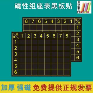磁性组座积分表黑板贴小组积分榜班级评分表学生评比表黑板评比栏
