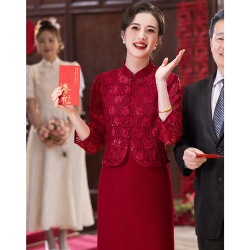 帕丝特妈妈装中老年女装