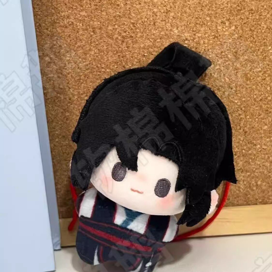 魔道祖师动漫周边同人魏无羡蓝忘机属性10cm印花棉花娃娃玩偶公仔