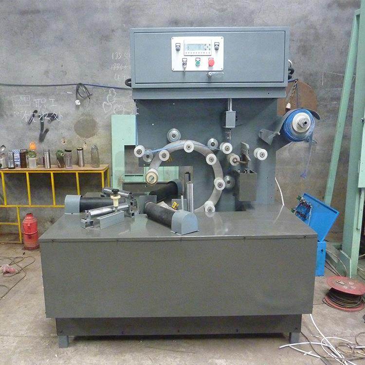 环体缠绕机 WH-800 卧式环形打包机 钢圈轮胎线圈包装机