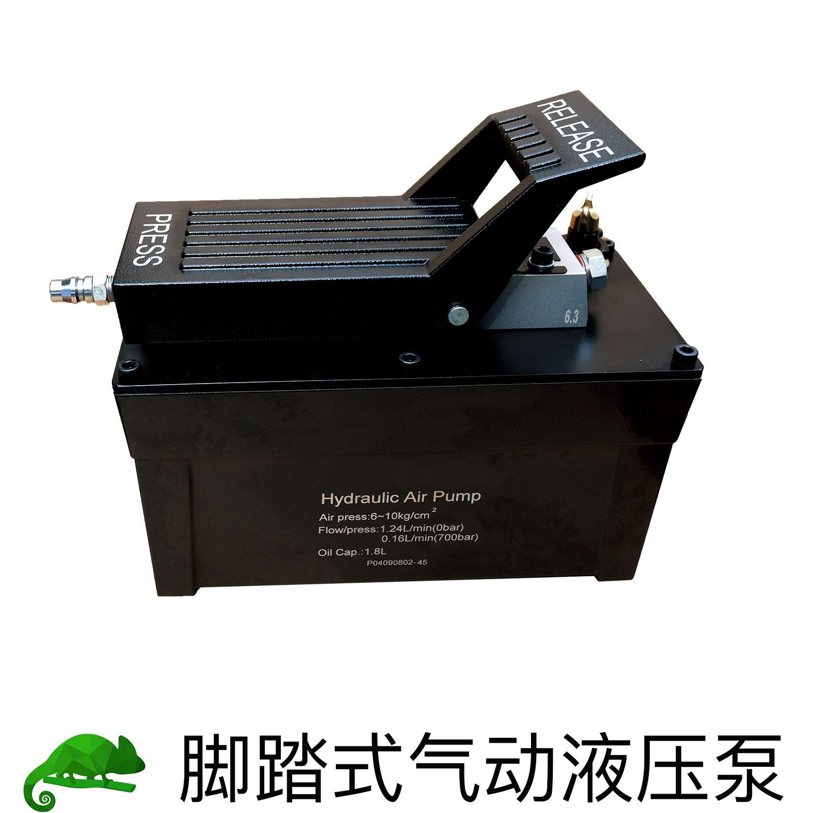 气动泵 脚踩泵 GP-X3脚踏式气动液压泵,70Mpa气动脚踩液压泵-埃