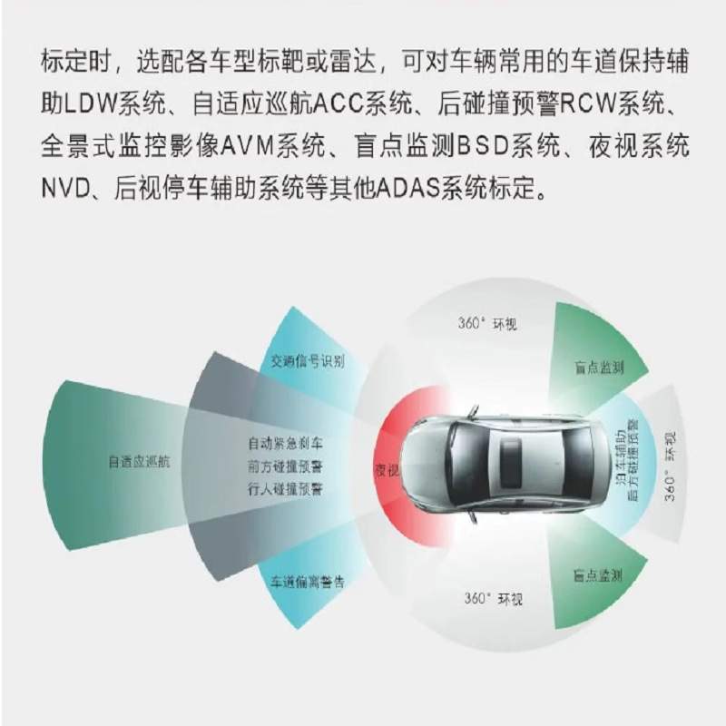 元征LAUNCH新品ADAS简易工具包多系统多车型支持校准辅助标定监测