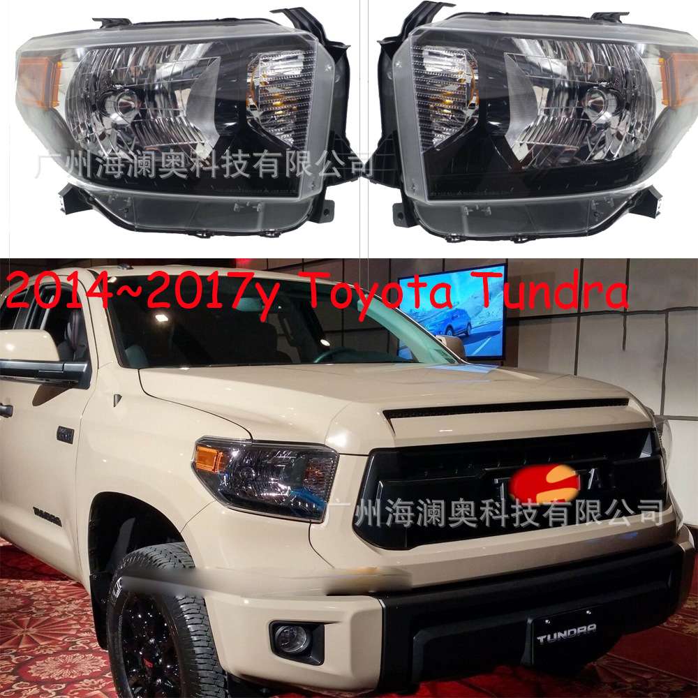 适用于丰田坦途前大灯总成前照灯Tundra2014~2017款