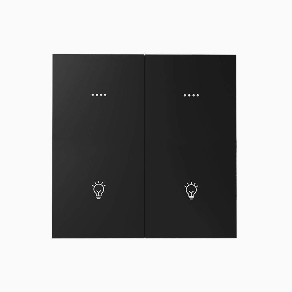 酒店房控智能控制系统无线433射频智能开关面板工厂生产直销4开