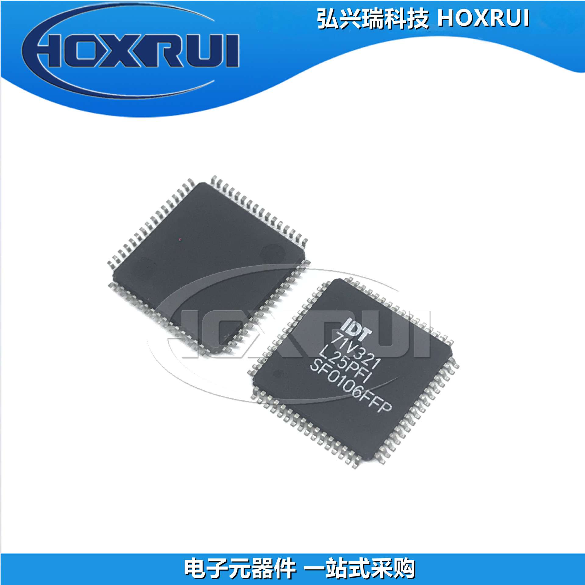 IDT71V321L25PFI TQFP-64 71V321L25PFI IDT艾迪悌 存储芯片 16K