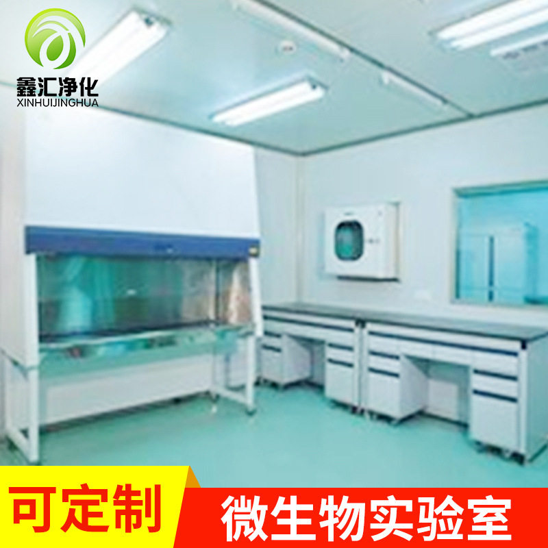 厂家生产微生物实验室PCR实验室生物安全室工程案例