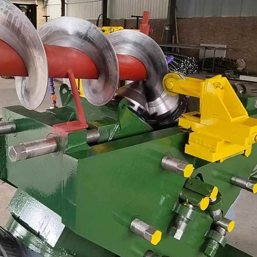 连续螺旋叶片成型机 冷轧绞龙设备 输送机蛟龙加工机