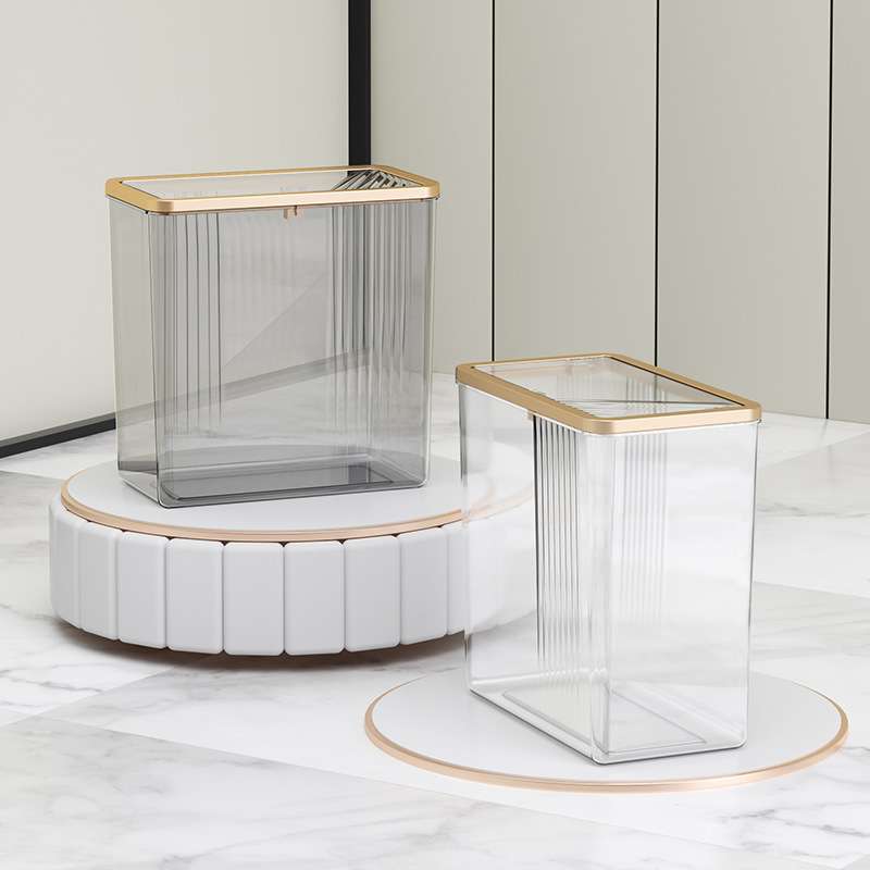 壁挂式垃圾桶卫生间夹缝家用厕所手按置地悬挂墙壁洗手间大号纸篓