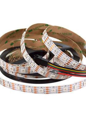 APA102升级款HD107S内置IC幻彩60灯5050RGB单点单控不防水灯带