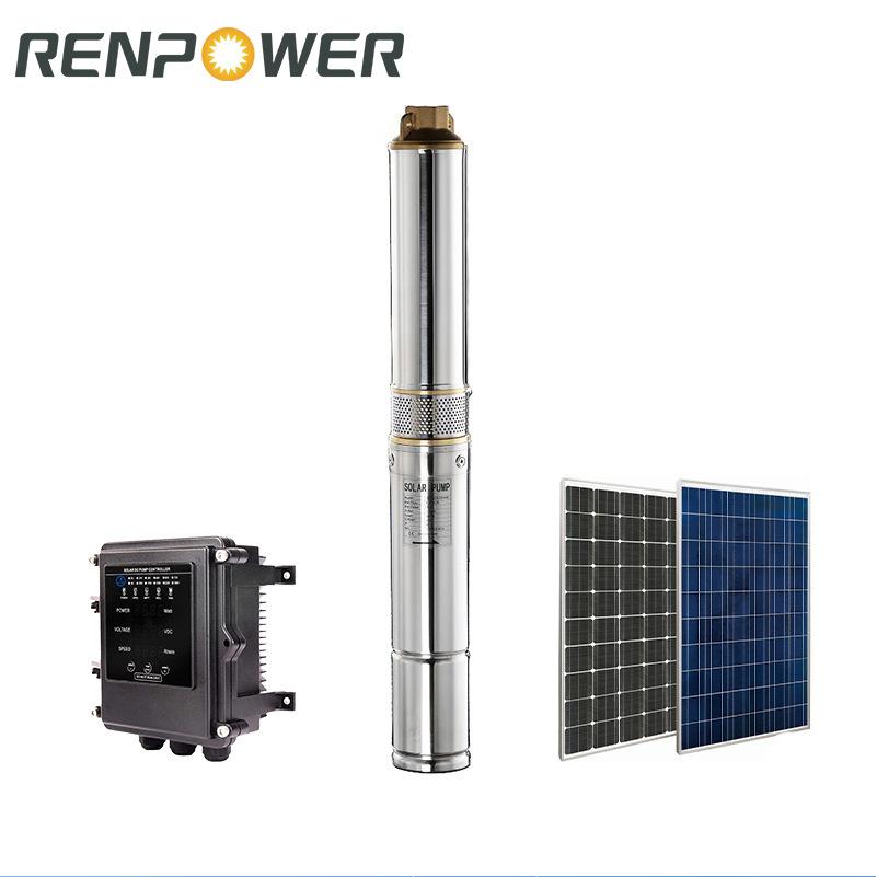 吉鹿4SPC12/80-D120/1500太阳能潜水泵不锈钢光伏深井抽水泵离心