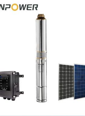吉鹿4SPC12/80-D120/1500太阳能潜水泵不锈钢光伏深井抽水泵离心
