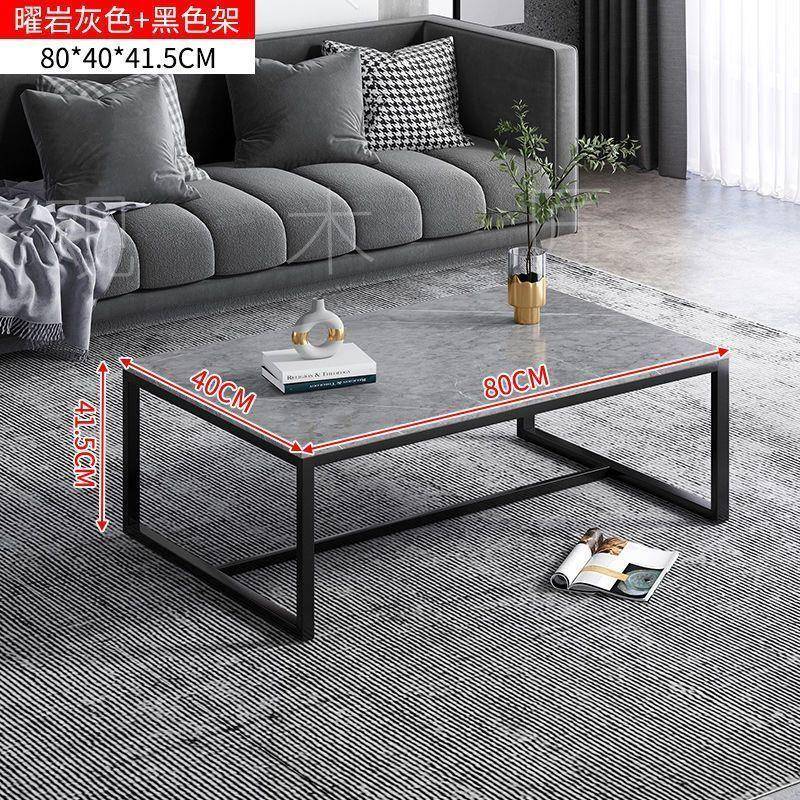 新品茶几客厅家用茶台小户型简约现代岩板色泡茶桌子轻奢创意