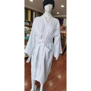 纯棉割绒酒店浴袍加厚保暖成人男女家居服宾馆睡袍logo定制