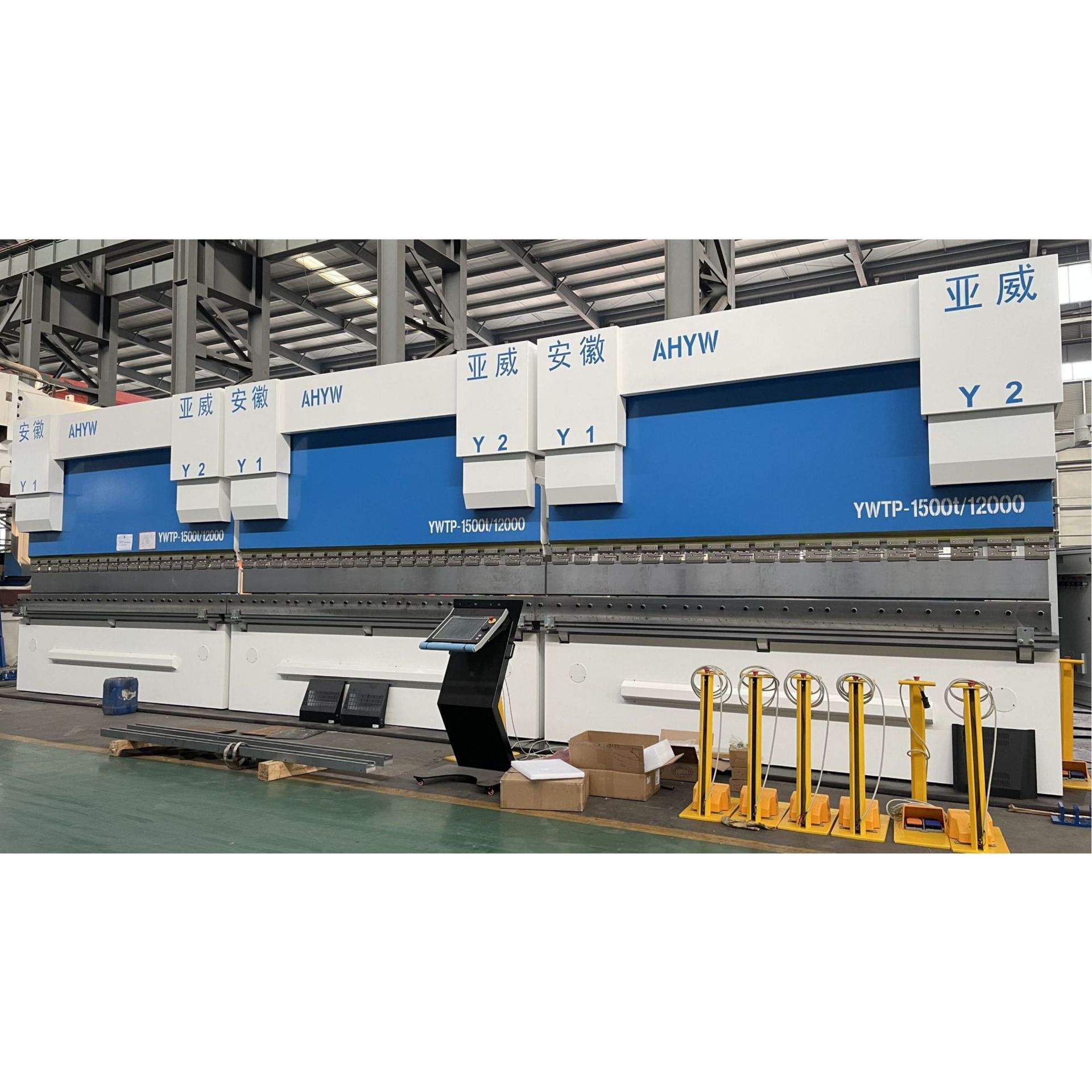 63T2500 配YW890T系统电液数控折弯机折边机