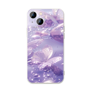 九紫离火手机壳苹果16华为mate60紫色蝴蝶iPhone15Promax一加13凤凰vivo招财OPPO九子14玄学40运12好运30适用