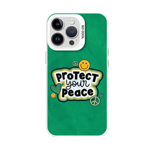 佘诗曼同款手机壳苹果13华为mate60绿色iPhone15promax小米14笑脸vivo明星OPPO英文12绿40爱心11周边30适用50