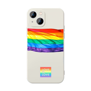 彩虹元素手机壳苹果16华为mate60暗号le六色iPhone15promax爱真的不用理由pura70小米14周边OPPO适用13热拉30