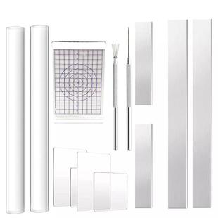 粘土工具13件套装石亚本克力板擀泥棒七细节泥针手GSN工陶工塑具