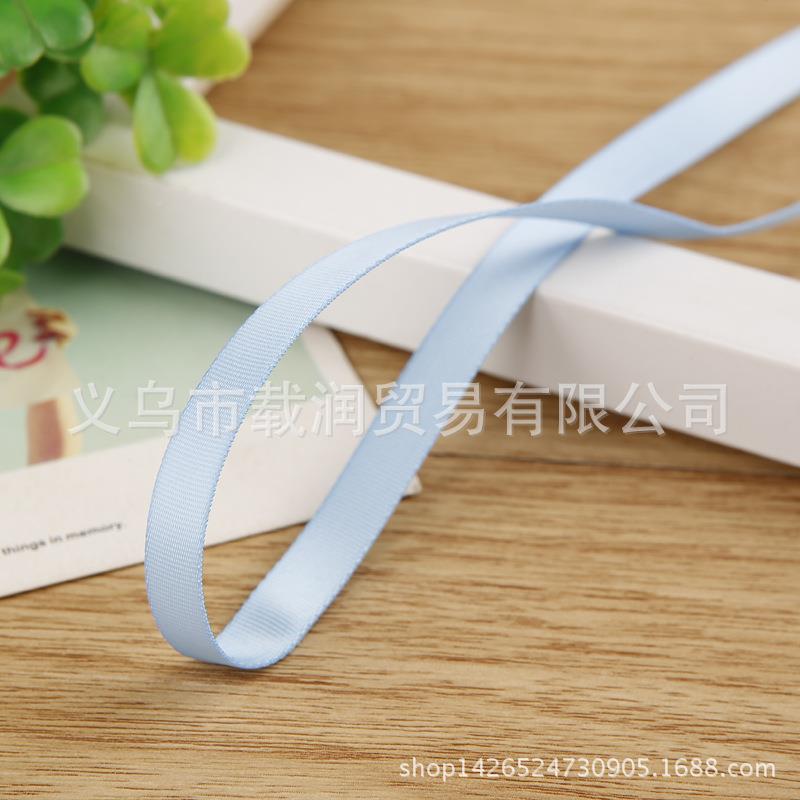 光发箍辅涤纶缎织带手diy蝴蝶结ANP发工饰头饰服装料版有光色丁丝