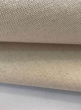 工厂直销环天然保原坯亚麻布棉休闲简约布色袋箱包CNA鞋帽材料