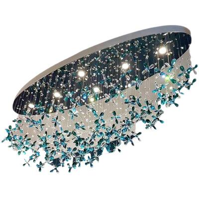 餐厅晶灯后现代轻GCB奢客顶厅设计师艺术水别墅酒店吸灯具工厂玄