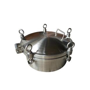 304不锈钢压力人力孔食品级生级压孔人孔FYG手孔吊环卫圆形盖人孔