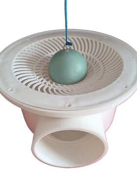 B021锅底鱼马桶盖池高池密度养虾排虾壳吊球虾马桶B021帆布排水口