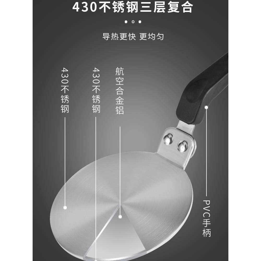 摩卡壶导热板加厚家用不锈钢电磁炉明火导热板咖啡壶便携导热盘