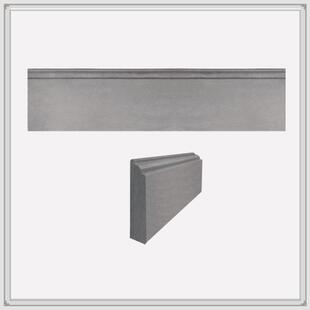 仿古砖雕摆件青砖顶角线围墙踢脚线复古收边线腰线直边线条28cm