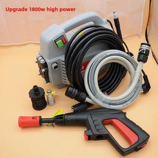 绿霸1600W全自动高压家用洗车机T4T6袋式 1800W水泵 清洗机百虎T5