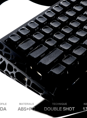 泰坦国度水晶果冻2.0键帽侧刻磁轴机械键盘键帽PC MDA高度wooting