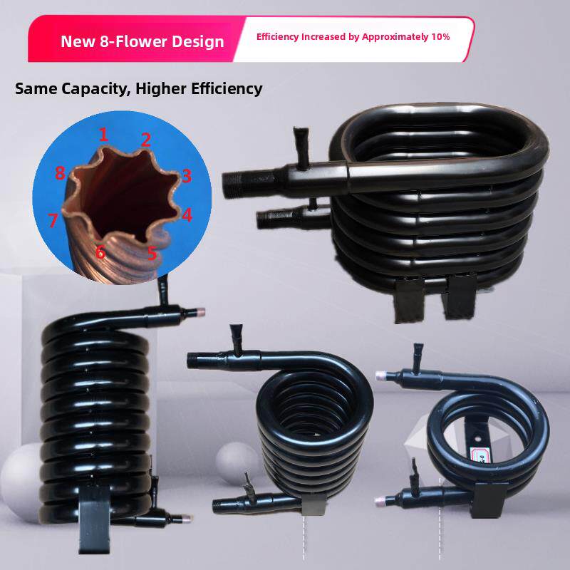 制冰机蛇形冷凝器外壳冷却炮空调热泵盘管换热器冰囊制冰机水冷却