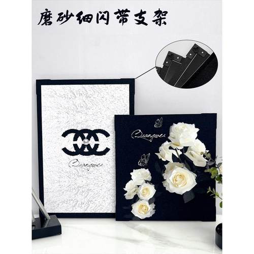 轻奢高级感客厅电视柜玄关餐边柜床头柜斗柜台面装饰画摆画摆件