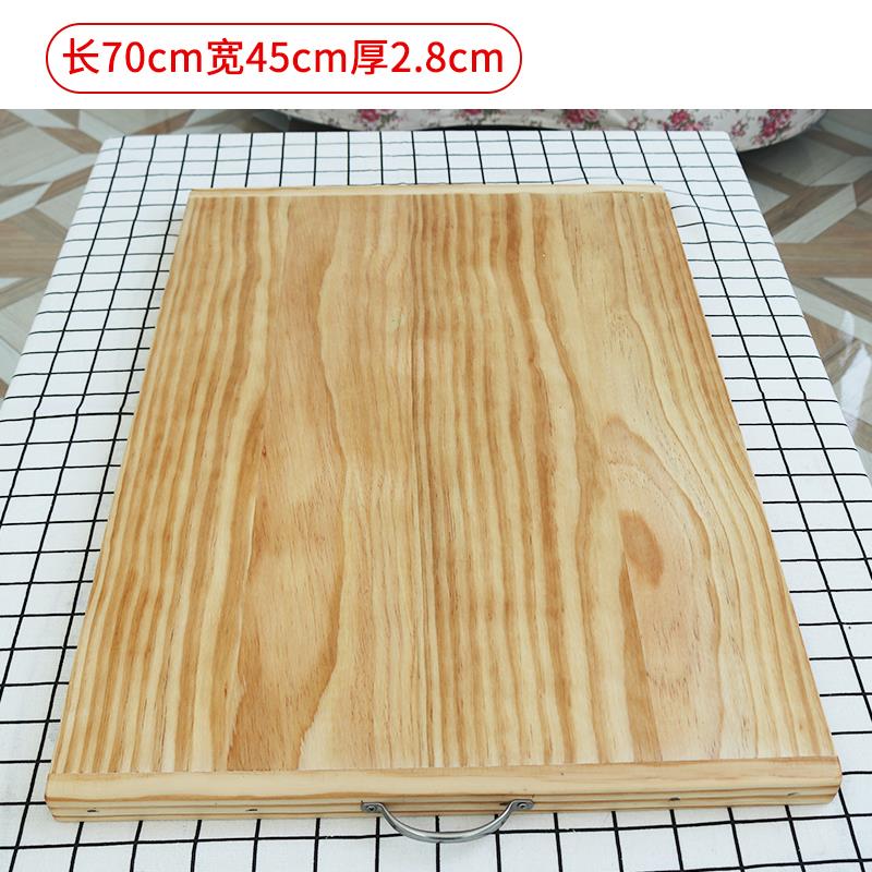 松木和面板家用擀面抗菌防霉揉切菜案厨房实木大号不粘饺子砧板
