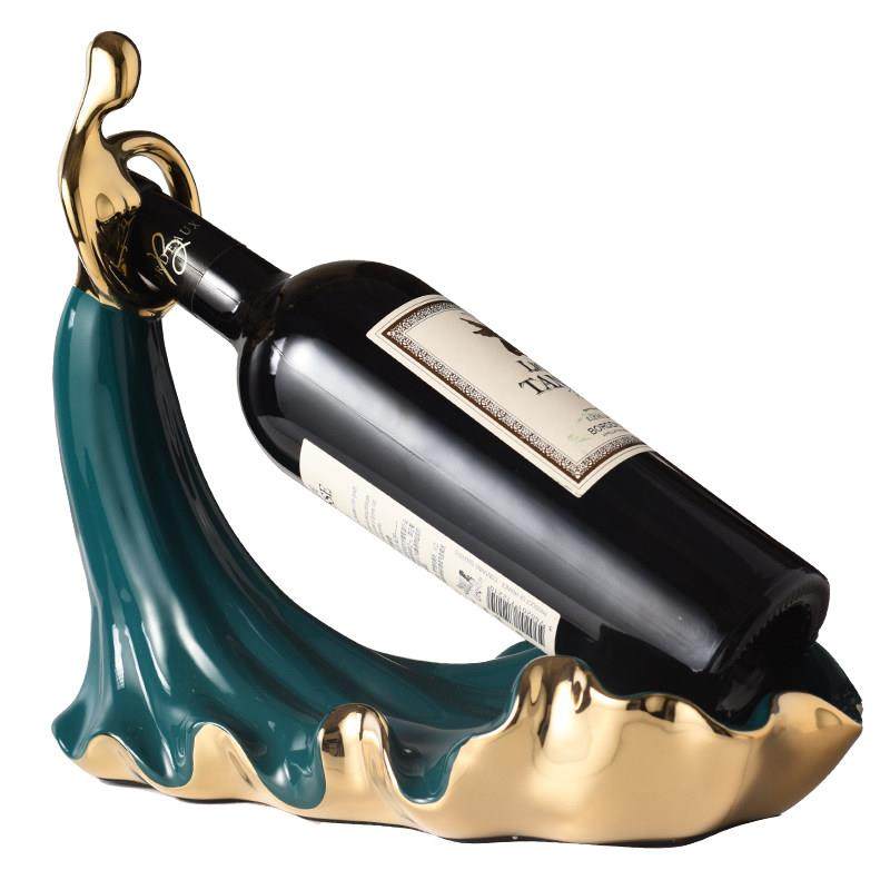 现代可访问的豪华酒架饰品为家庭客厅酒柜装饰创意餐厅酒盘陶瓷饰,家居饰品,装饰摆件,淘宝优惠券,粉丝福利购,淘宝优惠卷